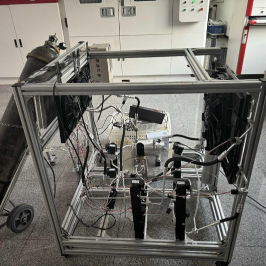 二氧化碳汽车热泵系统试验台架